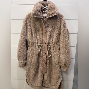 Varley Jones jacket mushroom size x small